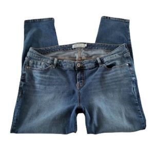 Torrid High Rise Skinny Stonewashed Jeans